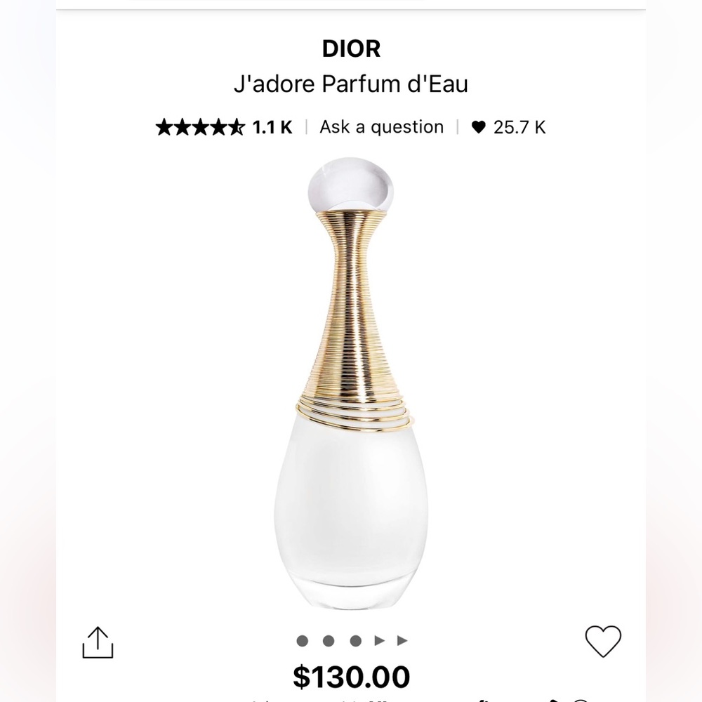 Dior j’adore EDP